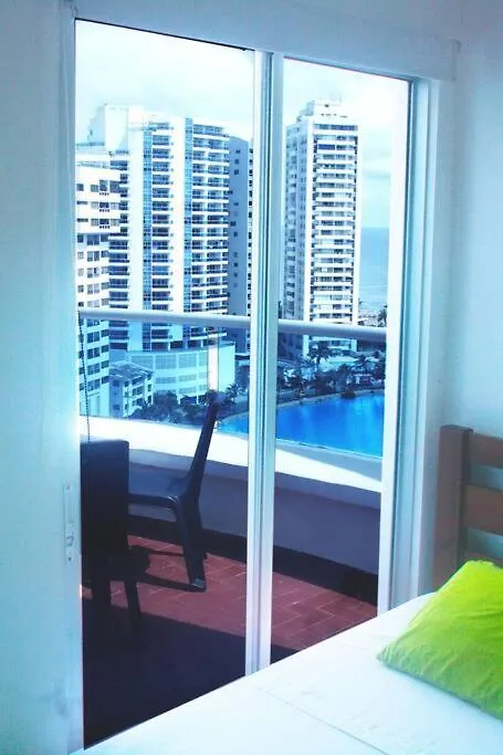 アパート Cartagena1403.Mirador Del Laguito Frente A La Bahia - 4 Habアパートメント コロンビア